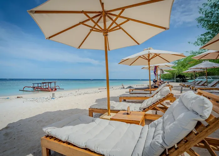 Hotel sulla spiaggia a Gili Meno