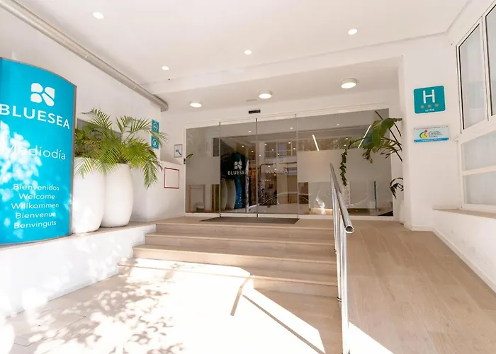Hotels aan het strand in El Arenal (Mallorca)