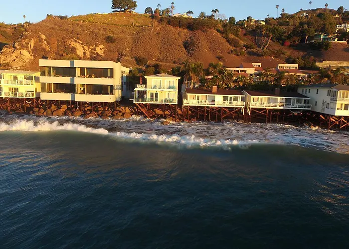 Hotel sulla spiaggia a Malibu