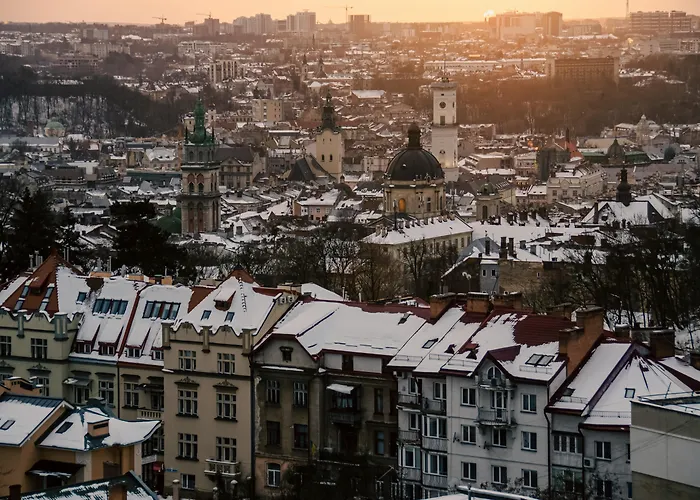 Hotels met een prachtig uitzicht in Lviv