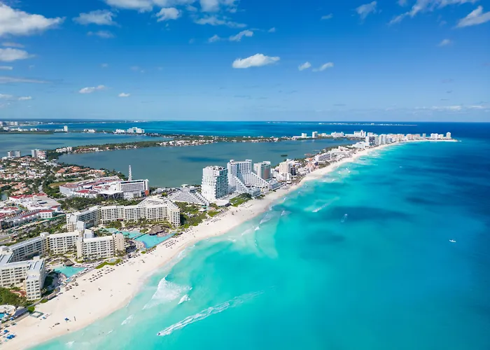 Hotéis de praia em Cancún